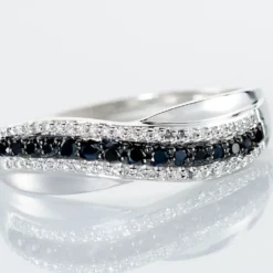 Bague Calliste Or Blanc Diamant