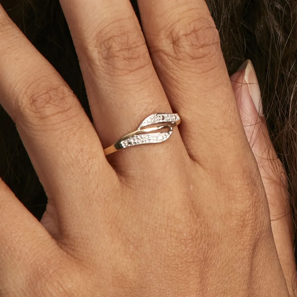 Bague Calypso Or Jaune Diamant