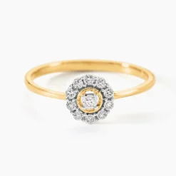 Bague Charletta Or Jaune Diamant