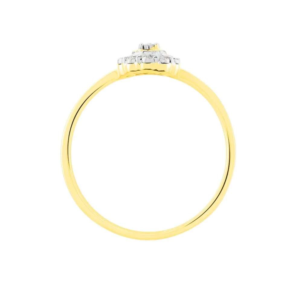 Bague Charletta Or Jaune Diamant