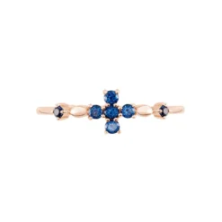 Bague Chessy Argent Rose Oxyde De Zirconium