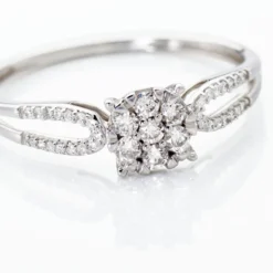 Bague Cillin Or Blanc Diamant