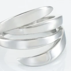 Bague Cleia Acier Blanc