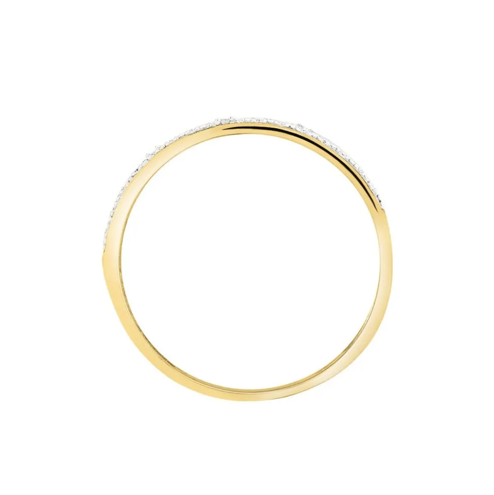 Bague Clotilda Or Jaune Diamant
