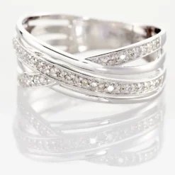 Bague Corilitia Or Blanc Diamant