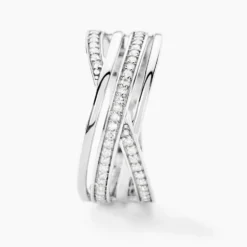 Bague Corilitia Or Blanc Diamant
