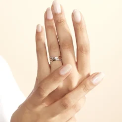 Bague Cramitia Or Tricolore Diamant
