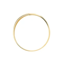 Bague Croisee Or Jaune Diamant