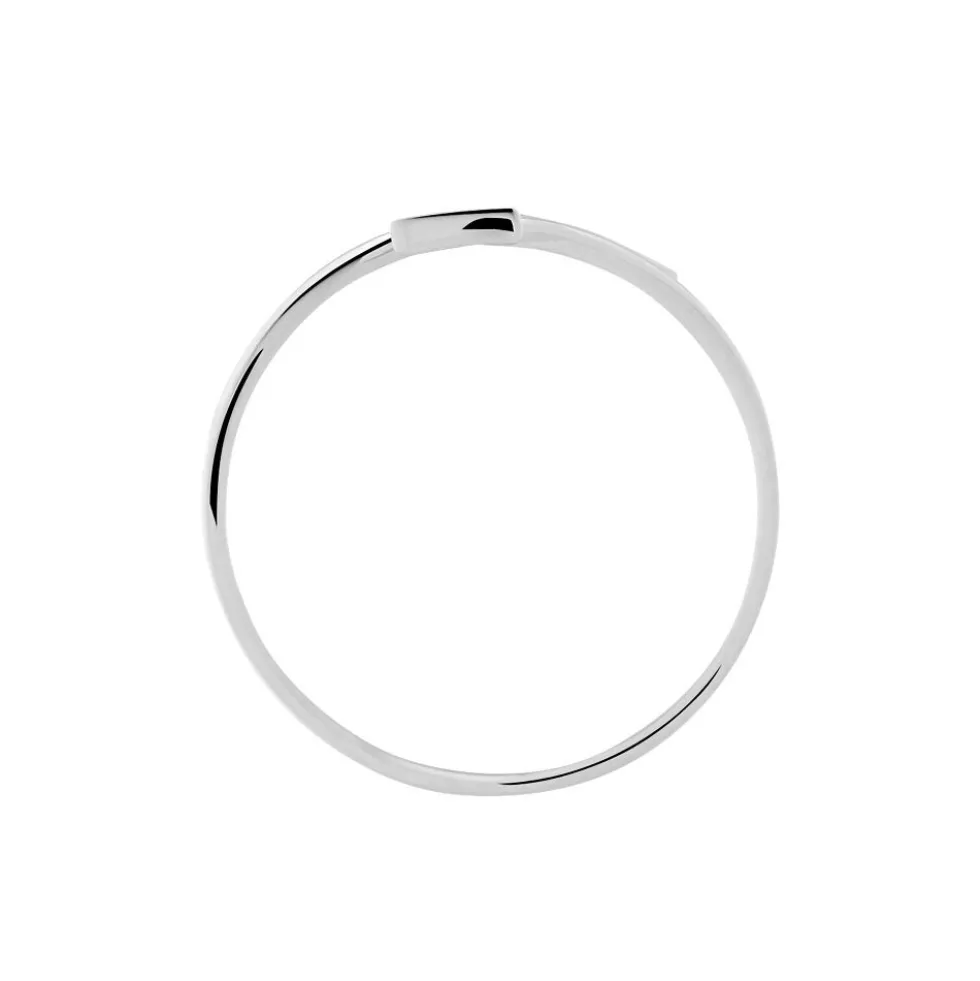 Bague Cupidon Or Blanc Diamant