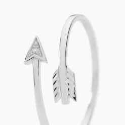 Bague Cupidon Or Blanc Diamant