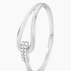 Bague Cyranna Or Blanc Diamant