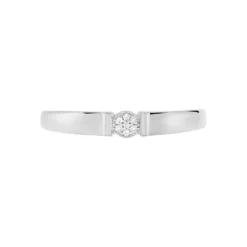 Bague Daliane Or Blanc Diamant