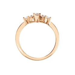 Bague Davena Argent Rose Oxyde De Zirconium
