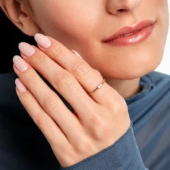 Bague Delphina Plaqué Or Jaune Oxyde De Zirconium