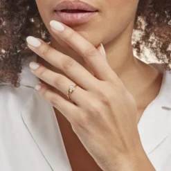 Bague Delphine Or Jaune Diamant