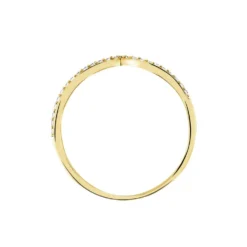 Bague Dounia Or Jaune Oxyde De Zirconium