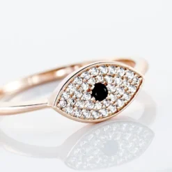 Bague Eldia Argent Rose Oxyde De Zirconium