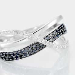 Bague Emilie Or Blanc Diamant