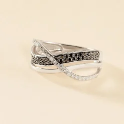 Bague Emilie Or Blanc Diamant