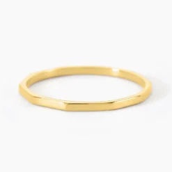 Bague Fino Acier Jaune