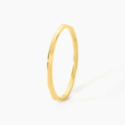 Bague Fino Acier Jaune