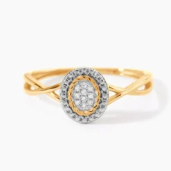 Bague Finola Or Jaune Diamant
