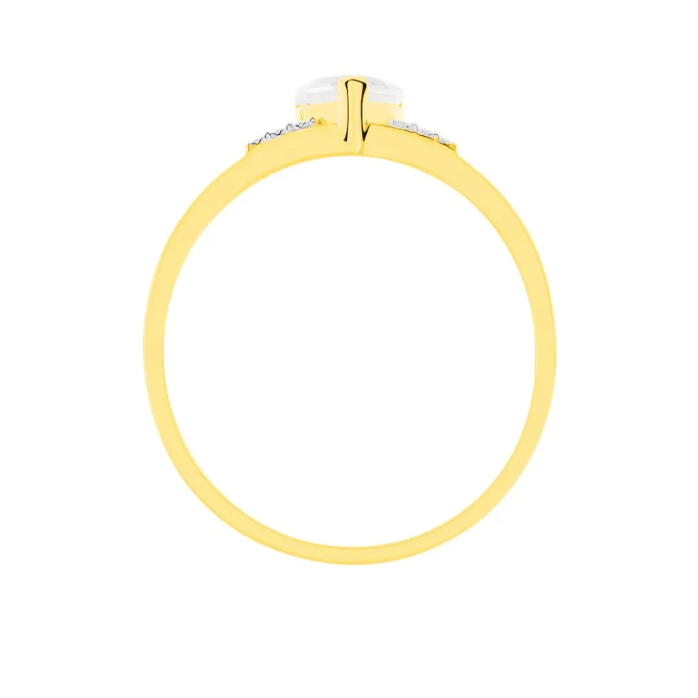 Bague Grishilda Or Jaune Oxyde Oxyde