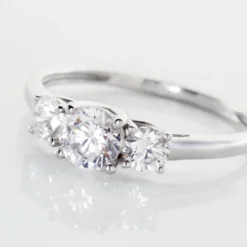 Bague Habib Or Blanc Oxyde