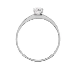 Bague Harem Or Blanc Oxyde