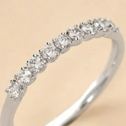 Bague Hera Or Blanc Diamant