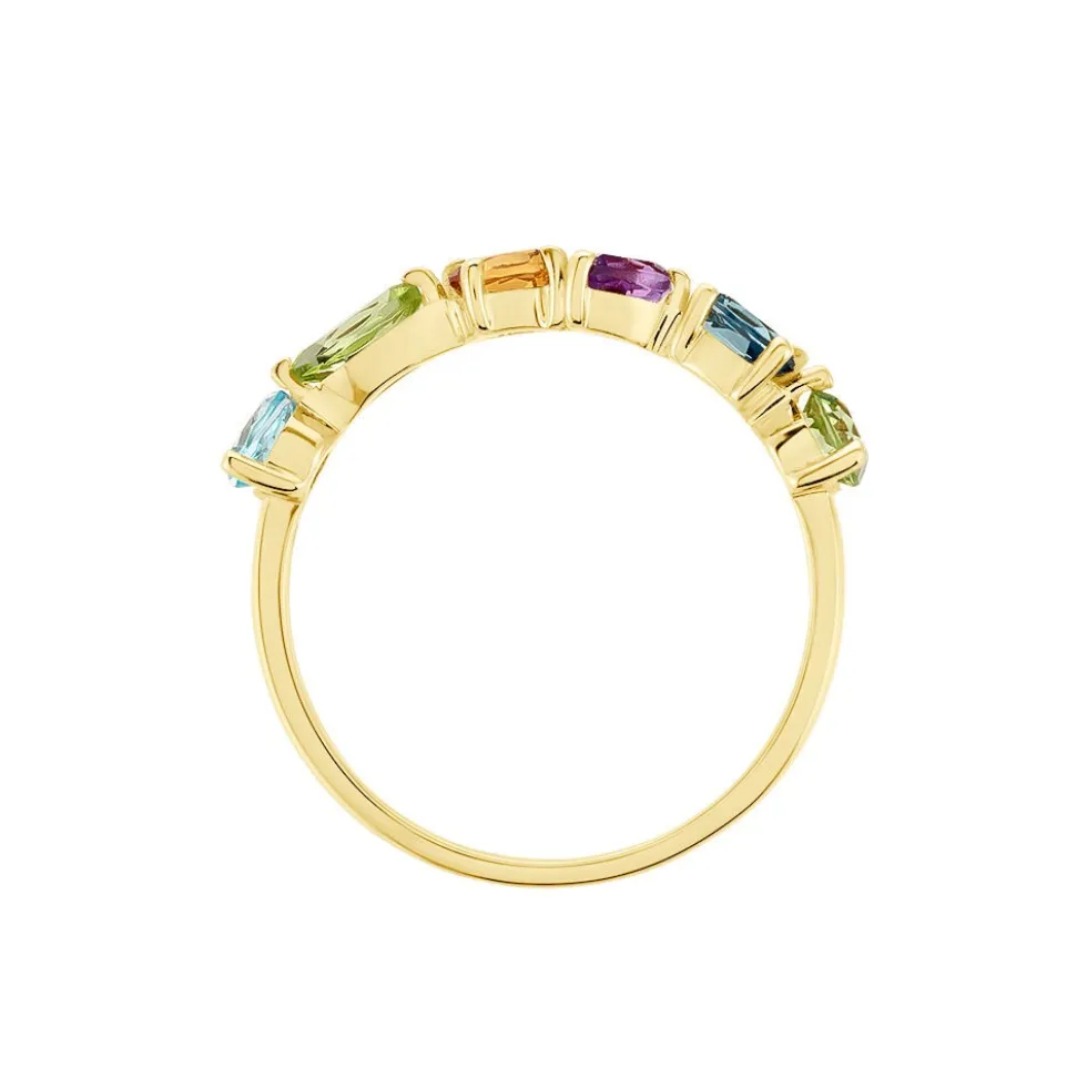 Bague Hortense Or Jaune Topaze Péridot