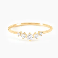 Bague Illumia Or Jaune Oxyde De Zirconium