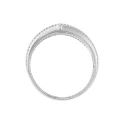 Bague Iluna Argent Blanc Oxyde De Zirconium