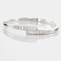 Bague Iryna Argent Blanc Oxyde De Zirconium