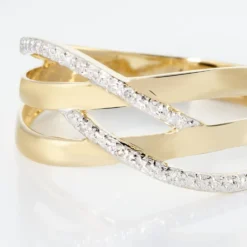 Bague Joassine Or Jaune Diamant