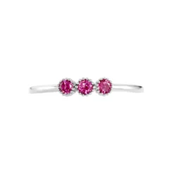 Bague Kasey Argent Blanc Oxyde De Zirconium