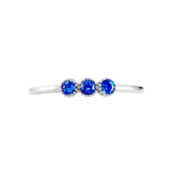Bague Kasey Argent Blanc Oxyde De Zirconium