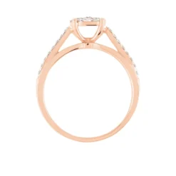 Bague Kate Or Rose Diamant