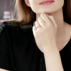 Bague Kate Or Rose Diamant