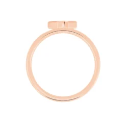 Bague Kathalyne Argent Rose Oxyde De Zirconium