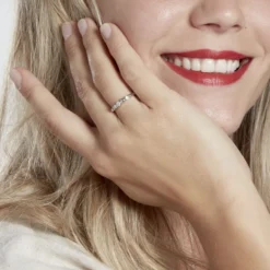Bague Kumar Argent Oxyde De Zirconium