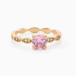 Bague Kurt Plaqué Or Jaune Oxyde De Zirconium