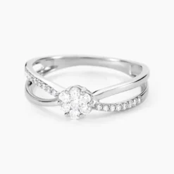 Bague Kuta Or Blanc Diamant