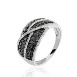 Bague Leonie Or Blanc Diamant