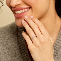 Bague Lilibeth Argent Blanc