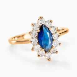 Bague Lisea Plaqué Or Jaune Verre Et Oxyde De Zirconium