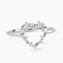 Bague Lovella Argent Blanc Oxyde De Zirconium