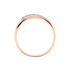 Bague Maelys Or Rose Diamant