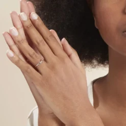 Bague Martta Argent Blanc