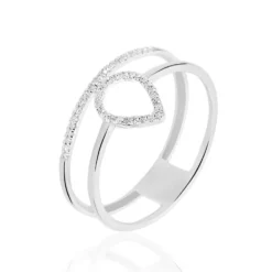 Bague Maude Or Blanc Diamant
